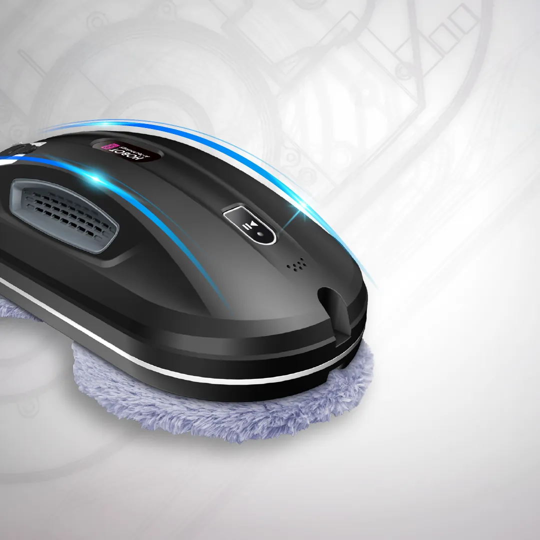 HOBOT 388 window cleaning robot feature slide