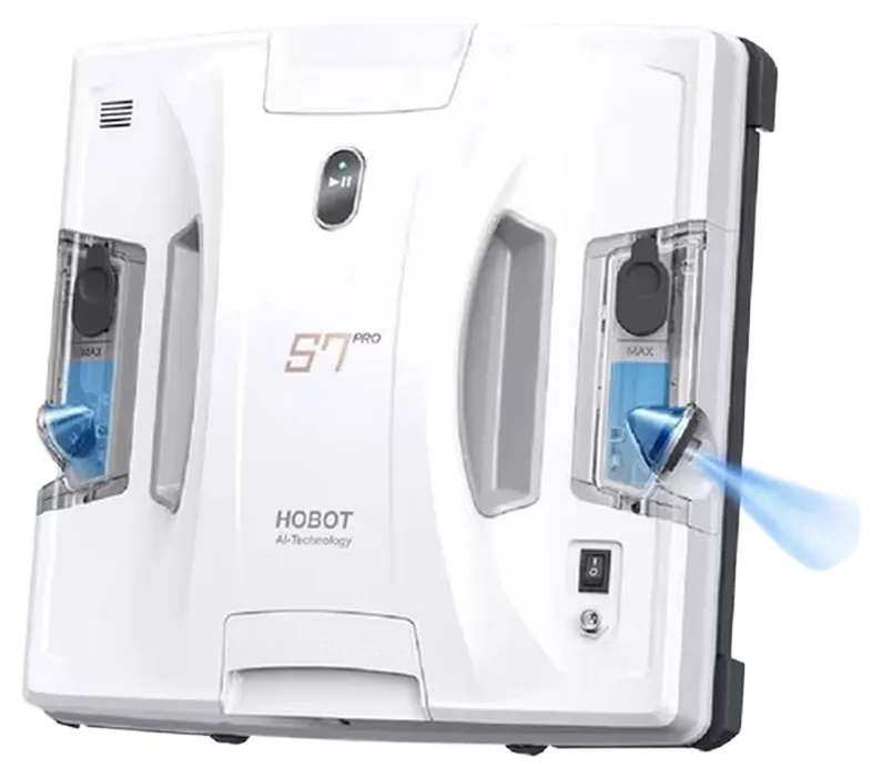 HOBOT S7 Pro window cleaning robot, front view